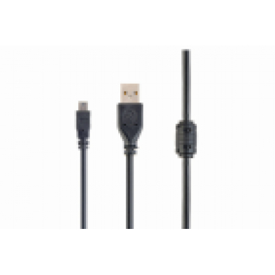 CABLE USB GEMBIRD 2.0 A MINI USB MACHO MACHO 1,8M