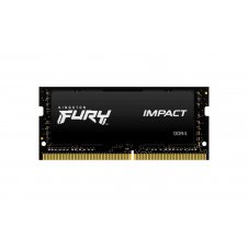 Memoria ddr4 8gb kingston - 3200mhz - pc4 - 25600 - fury impact - 1.2v - sodimm