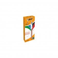 BIC 504894 bolígrafo Negro, Azul, Verde, Rojo Bolígrafo multifunción Medio 12 pieza(s)