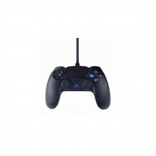 Gembird JPD-PS4U-01 mando y volante Negro USB Gamepad Analógico PC, PlayStation 4
