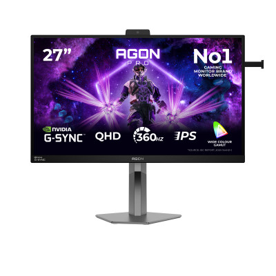 AGON PRO AG276QSG2 pantalla para PC 68,6 cm (27) 2560 x 1440 Pixeles Quad HD Negro, Gris