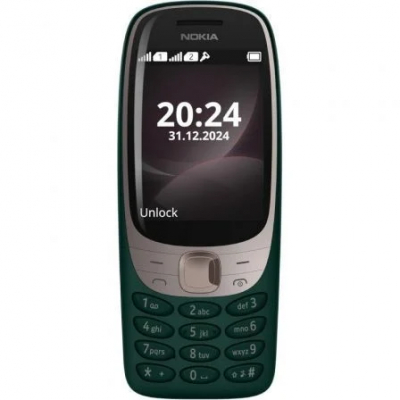 Teléfono Móvil Nokia 6310 Dual SIM/ Verde Oscuro
