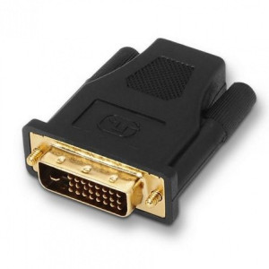 Aisens Adaptador Dvi A Hdmi 24+1/M-Hdmi A/H Oro Negro