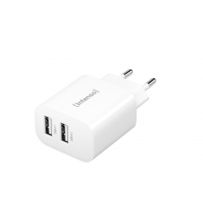 Intenso POWER ADAPTER 2XUSB-A/7802412 Universal Blanco Corriente alterna Interior