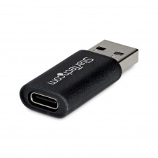 StarTech.com Adaptador USB-A Macho a USB-C Hembra - Conversor a USB a Tipo C - USB a USB Tipo C - 10Gbps - 5V 900mA - Adaptador USB para Hubs o Cargad
