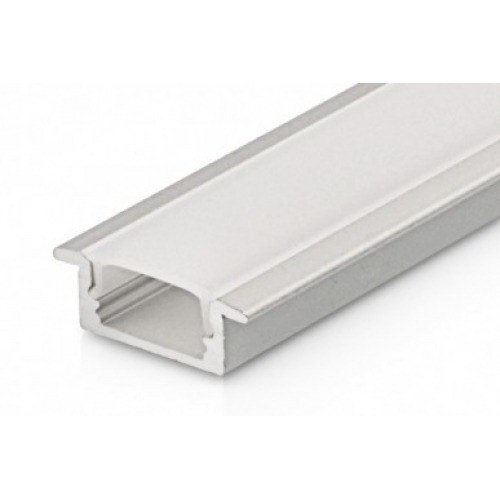 Difusor OPAL para Perfil Aluminio M1 2m