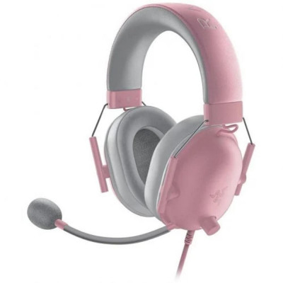 Auriculares gaming razer blackshark v2 x jack 3.5mm rosa