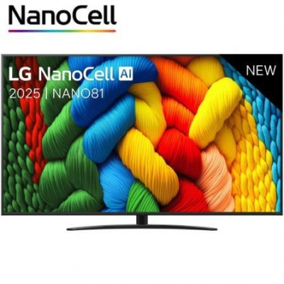 Televisor LG NanoCell 75NANO81A6A 75/ Ultra HD 4K/ Smart TV/ WiFi