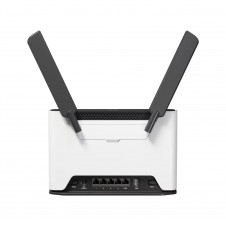 Mikrotik Chateau LTE7 ax router inalámbrico Gigabit Ethernet Doble banda (2,4 GHz / 5 GHz) 4G Negro, Blanco