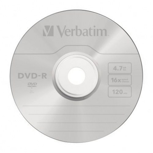 DVD-R Verbatim Imprimible 16X/ CajA10uds
