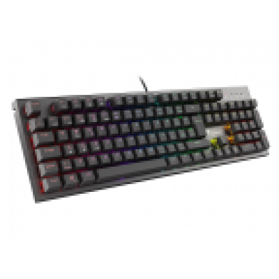 TECLADO GAMING GENESIS THOR 300 PT USB RETROILUMINADO MECANICO NEGRO