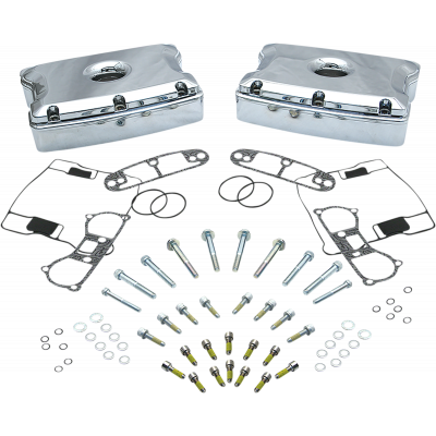 Cajas de balancines cromadas S+S CYCLE 90-4095