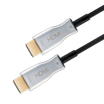 Cable HDMI V2.0 4K@60Hz Fibra Optica 80m GOOBAY