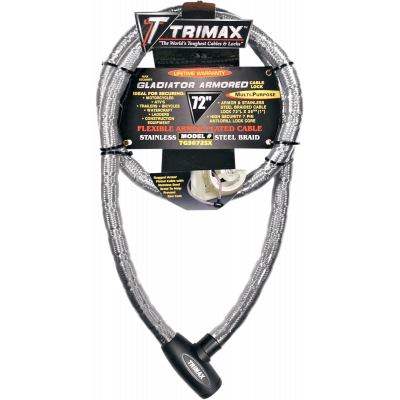 Candado de cable blindado serie Gladiator TRIMAX TG3072SX