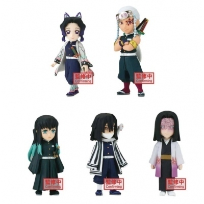 Figura banpresto demon slayer kimetsu no yaiba world collectable vol. 6 unidad aleatoria