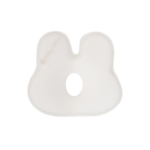 Almohada ergonómica de espuma viscoelástica Bunny Airknit Blanco