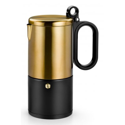 A170405 cafetera manual Cafetera italiana Negro, Oro