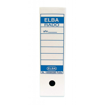 CAJA ARCH. DEFINITIVO ELBA Fº BL 100MM 100580280