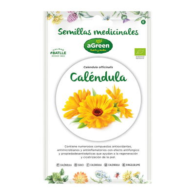 Sobre con semillas de calendula medicinal eco 857002bolsh agreen