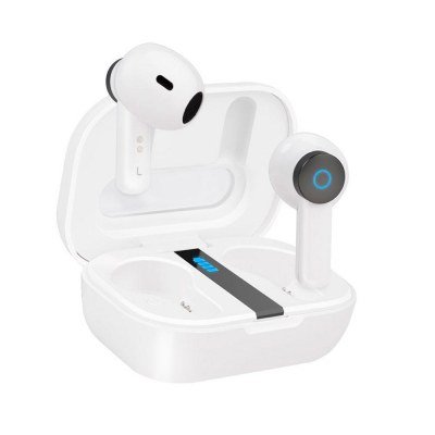 Auriculares Bluetooth TooQ Bender TQBWH-0031W con estuche de carga/ Autonomía 4h/ Blancos