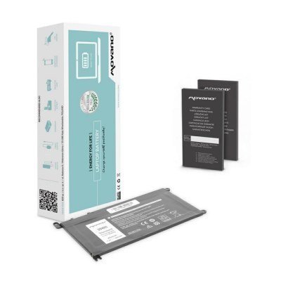 Batería compatible para portátil DELL Inspiron 13 5368 11.4V 3400mAh Movano