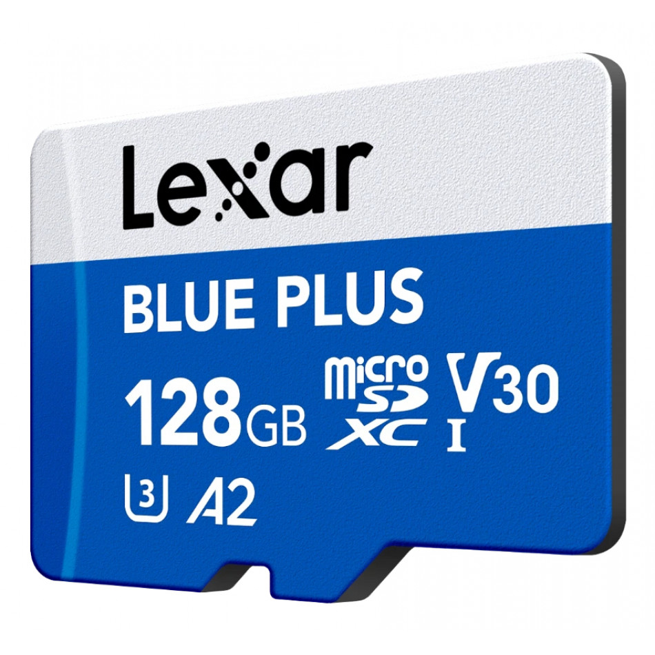 BLUE PLUS 128 GB MicroSDXC UHS-I