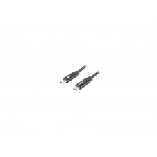 Lanberg CA-CMCM-40CU-0005-BK cable USB 0,5 m USB 2.0 USB C Negro