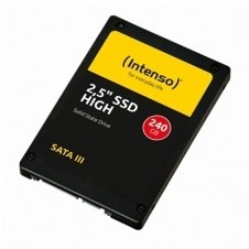 Disco duro interno solido ssd intenso high 240gb 2.5pulgadas sata3