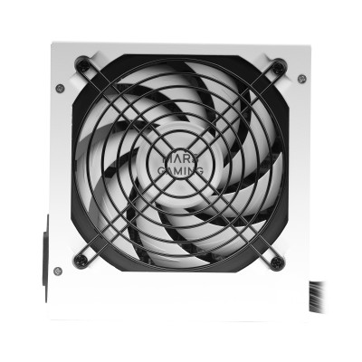 Mars Gaming MPIII650 Fuente de Alimentacion - Tecnologia AI-RPM Silenciosa - 99% Eficiencia DIGITAL APFC - Cables Planos Extra L