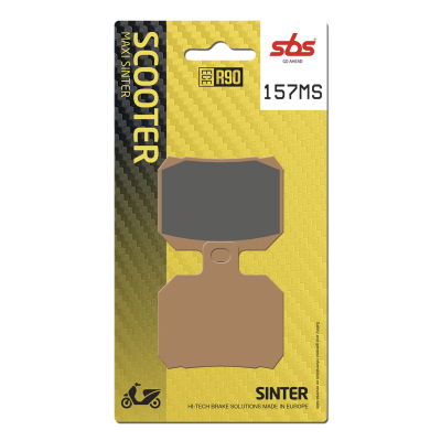 MS Scooter Maxi Sintered Brake Pads SBS 157MS