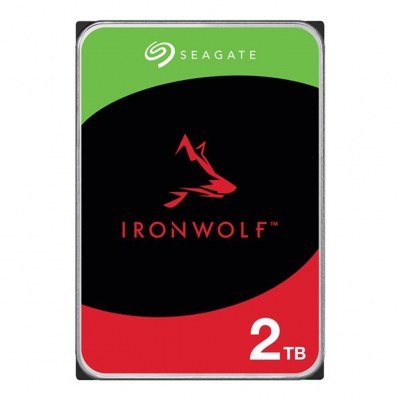 Disco duro interno hdd seagate ironwolf nas st2000vn003 2tb 3.5pulgadas 5400rpm - 256mb - sata 6gb - s