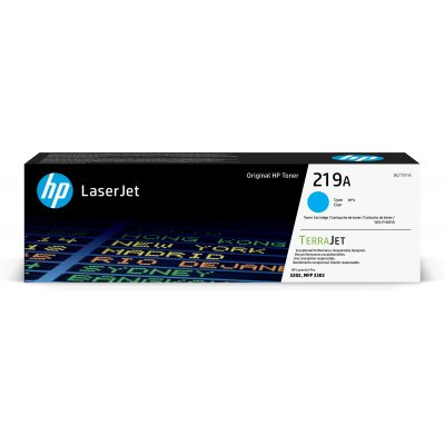 Cartucho de Tóner Original LaserJet 219A cian