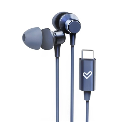 Auriculares Energy Sistem  Metallized Type C Navy