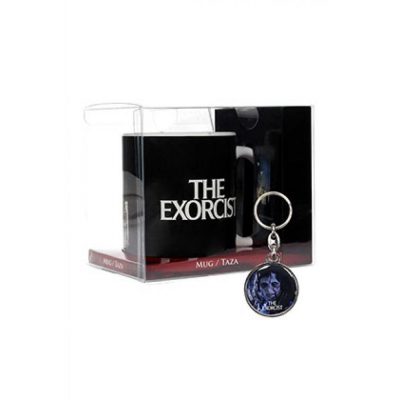 Poster taza + regalo llavero metalico el exorcista