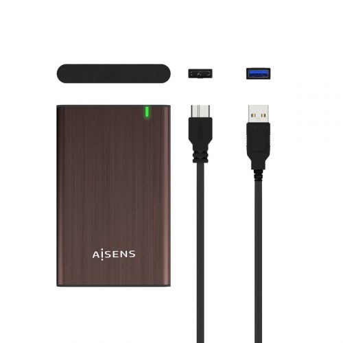 Aisens - Caja Externa 2,5\1 Ase-2525Bwn 9.5Mm Sata A Usb 3.0/Usb3.1 Gen