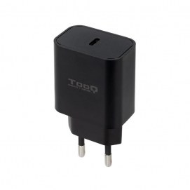 Tooq Cargador pared USB-C PD3.0 20W negro