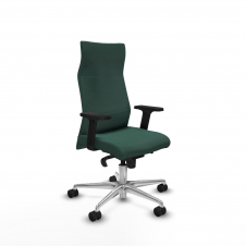 Piqueras y Crespo Albacete direcci?n sincro bali verde botella brazos 2D base aluminio ruedas 65 nailon