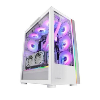 Caja Gaming Torre Mars Gaming MCULTRA/ Blanca