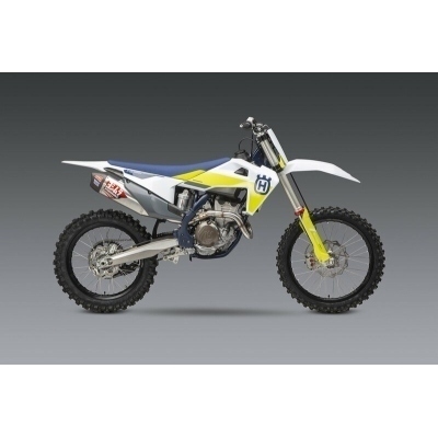 Linea completa escape Yoshimura RS-12 Signature inox/silencioso alu/tapa carbono KTM/Husqvarna 262530S320