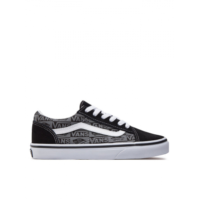 Zapatilla VANS JN OLD SKOOL LOGO VN0A5EE6N421 Negro