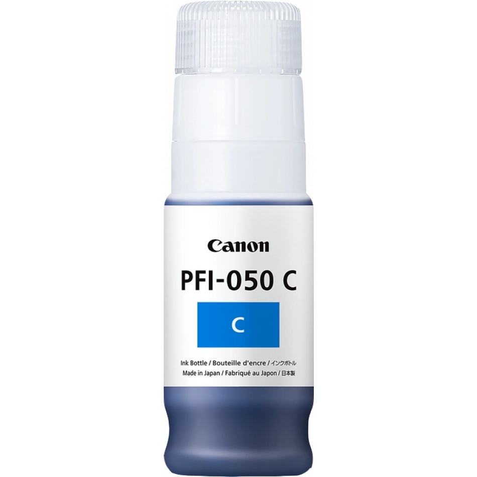 Canon PFI050 Cyan Botella de Tinta Original - PFI050C/5699C001