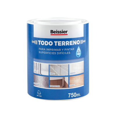 Beissier todo terreno al agua cubo 750ml blanco 70396-021