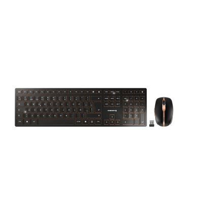 DW 9100 SLIM teclado Ratón incluido Universal RF Wireless + Bluetooth QWERTY Español Negro