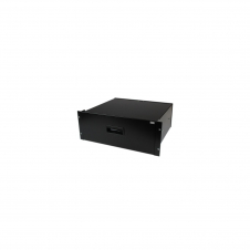 StarTech.com Cajon Metálico Acero Negro 4U 19in Pulgadas para montar en Armario Rack Bastidor
