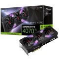 VGA PNY GEFORCE RTX 4070Ti SUPER 16GB GDD46X XLR8 GAMING VERTO VCG4070TS16TFXXPB1-O 3xDP 1.4a HDMI 2.1 EPIC-X RGB OVERCLOCKEADO TRIPLE VENTILADOR DLSS