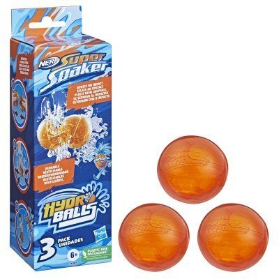 Nerf super soaker hydro balls pack de 3