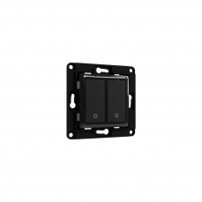 Shelly Wall Switch 2 interruptor de luz Negro
