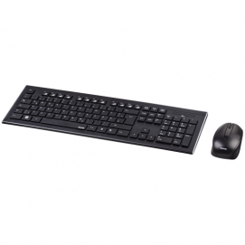 Teclado + Ratón Hama 69182664 WIRELES CORTINO