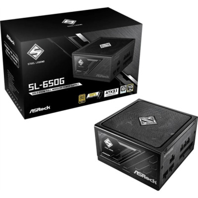 Fuente alimentacion asrock sl - 650g gaming 650w atx