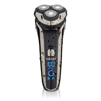 G-Man Ultra Máquina de afeitar de rotación Recortadora Negro